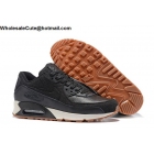 Mens & Womens Nike Air Max 90 PRM Wool Black White Gum Running Shoes