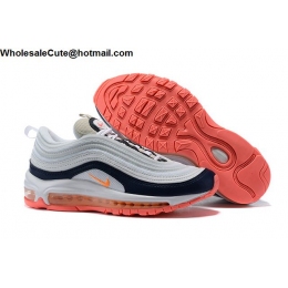 Mens & Womens Nike Air Max 97 White Navy Racer Pink