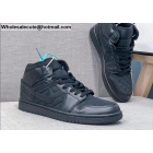 Mens & Womens Air Jordan 1 Mid Triple Black