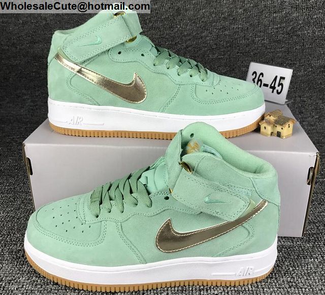 Nike Air Force 1 Mid Seasonal Enamel Green