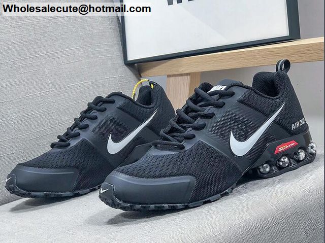 Mens Nike Shox Reax Air Ultra Run Black White -19364 - Wholesale Sneakers