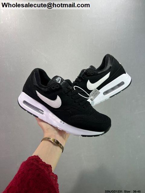 nike air max 1 golf black white