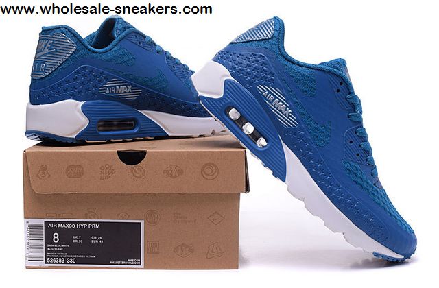 Blue Nike Air Max 90