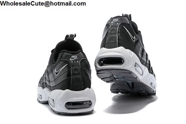 Mens & Womens Nike Air Max 95 TT Black White -15683 - Wholesale Sneakers