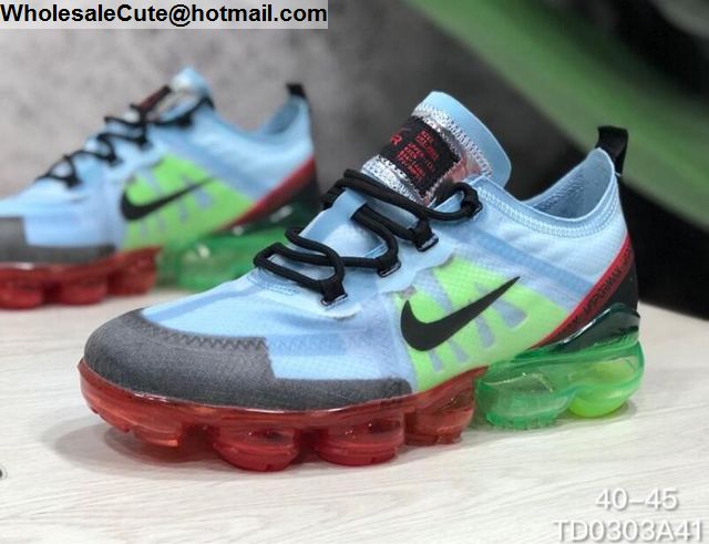 Nike Air Vapormax 2019 Blue Green Red