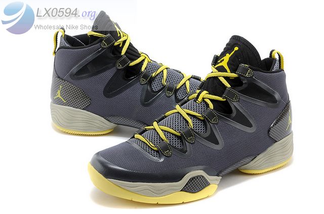 Air Jordan 28 SE Grey Black Gold Sneakers -10236 - Wholesale Sneakers