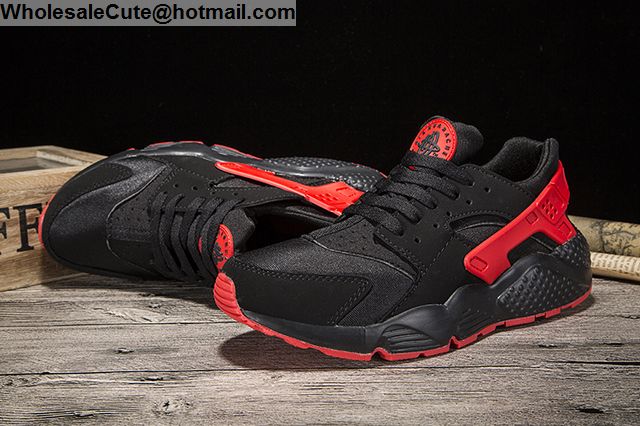 Nike Air Huarache Black Red